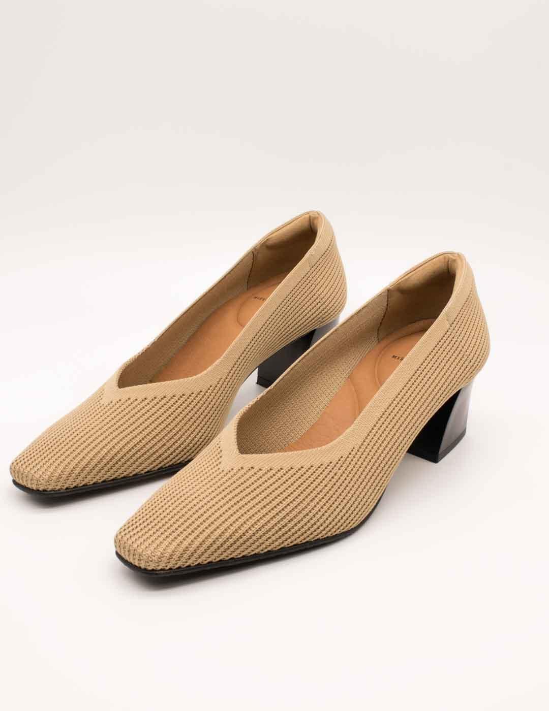 Zapato Miss Elastic 076538-65-2J Paris Avena de Mujer