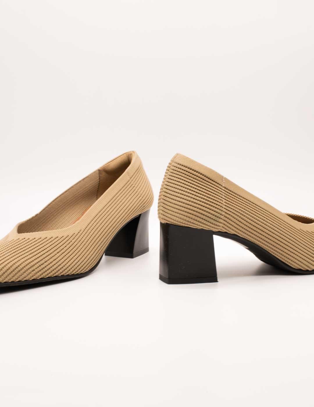 Zapato Miss Elastic 076538-65-2J Paris Avena de Mujer