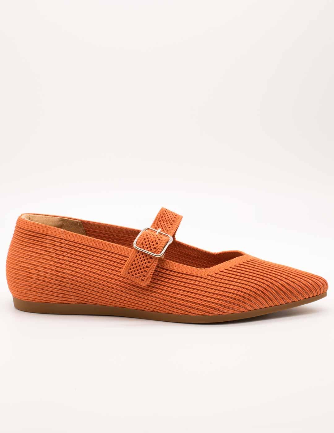 Zapato Miss Elastiic 076472-65-92 Megan Terracota de Mujer