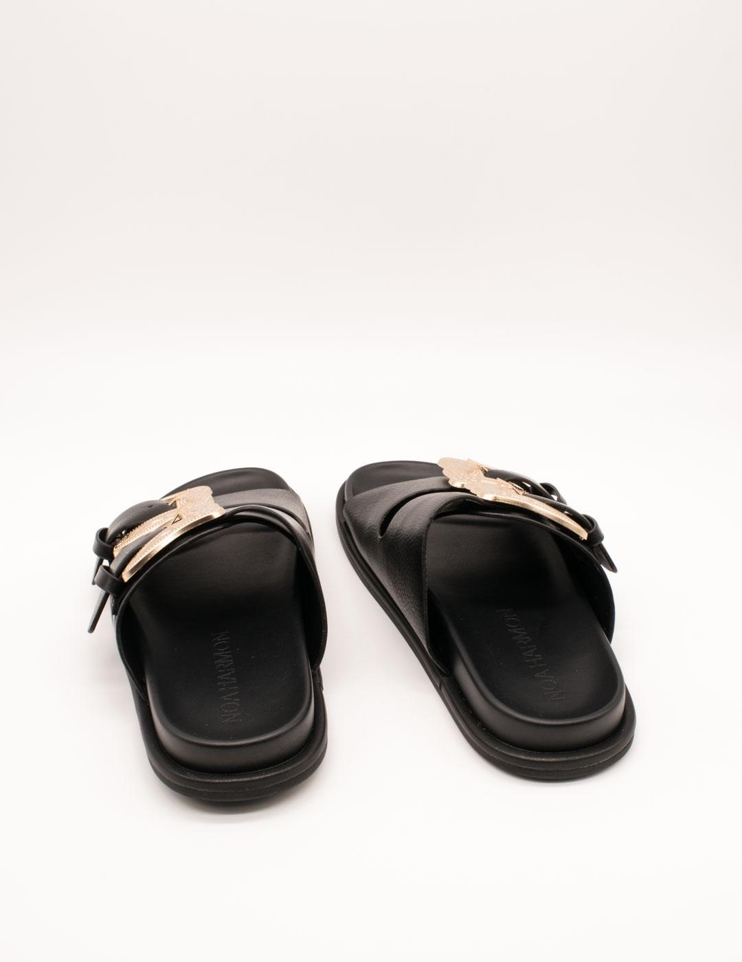 Sandalia Noa Harmon 009937-0006 Marcia Negro de Mujer