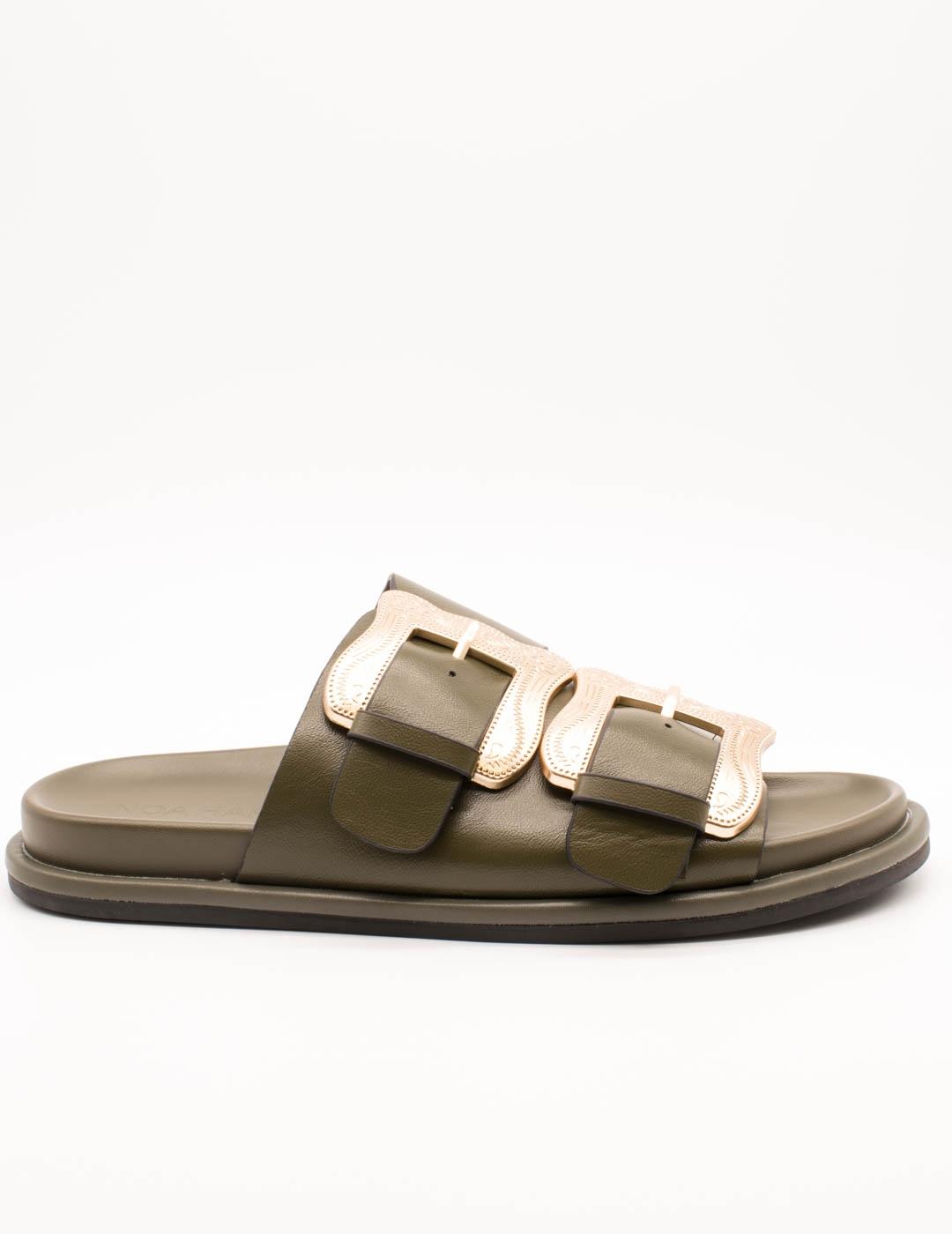 Sandalia Noa Harmon 009937-0033 Marcia Kaki de Mujer