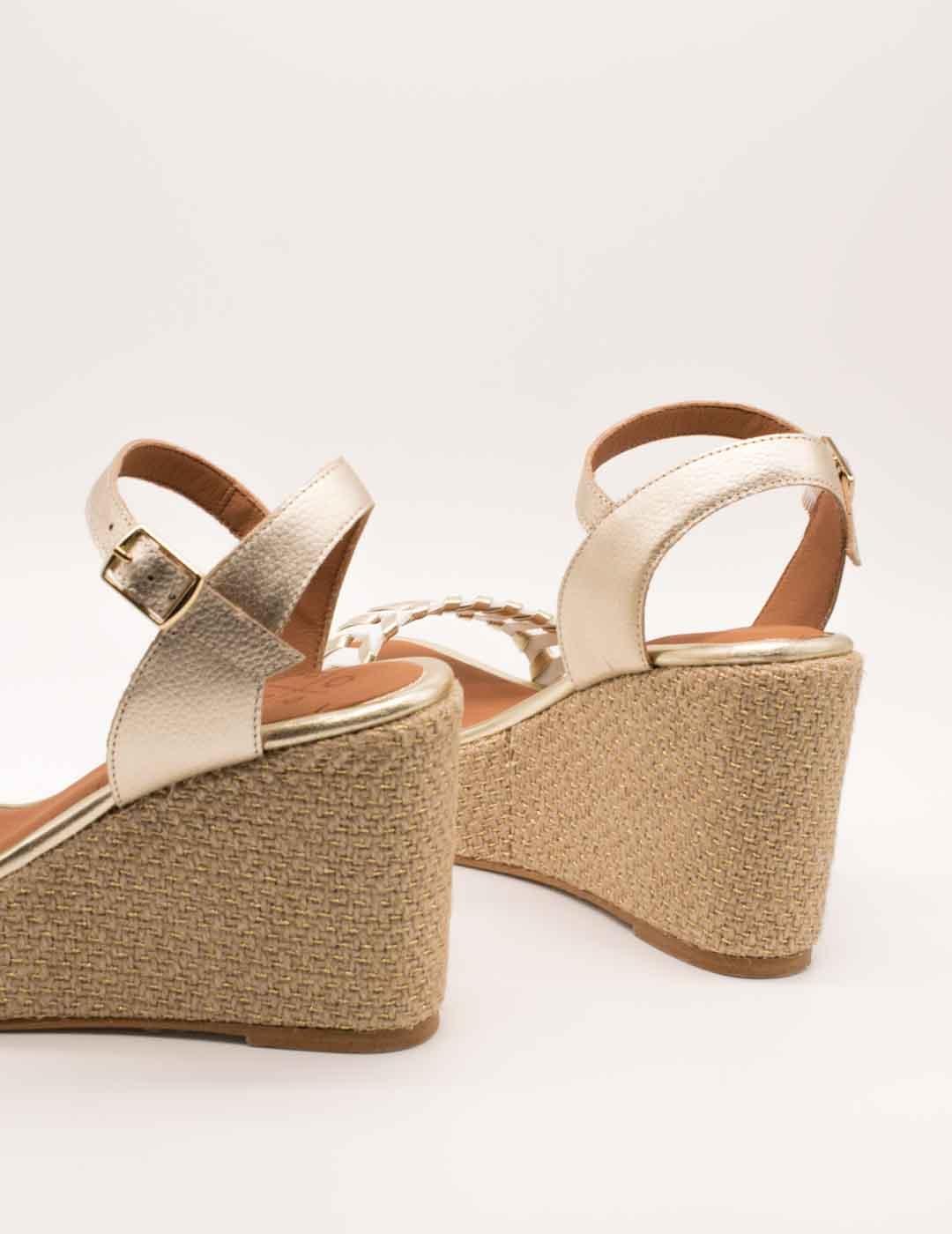 Esparto Popa Digue Calado Blanco de Mujer