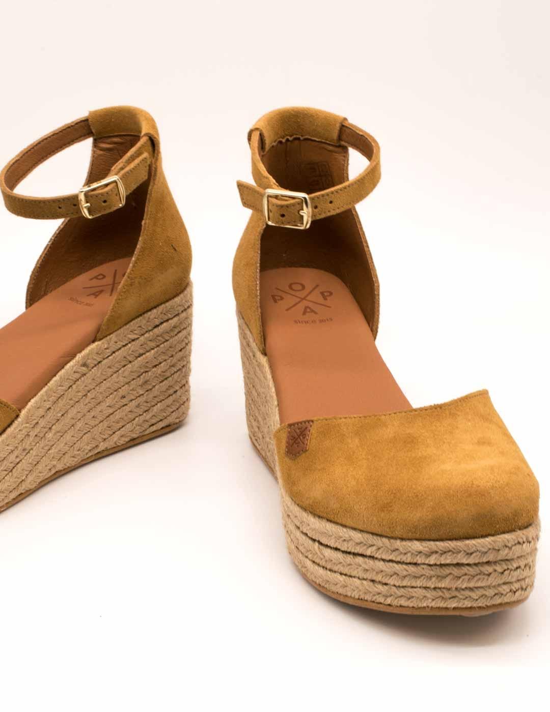 Esparto Popa Cantalar Serraje Cuero de Mujer