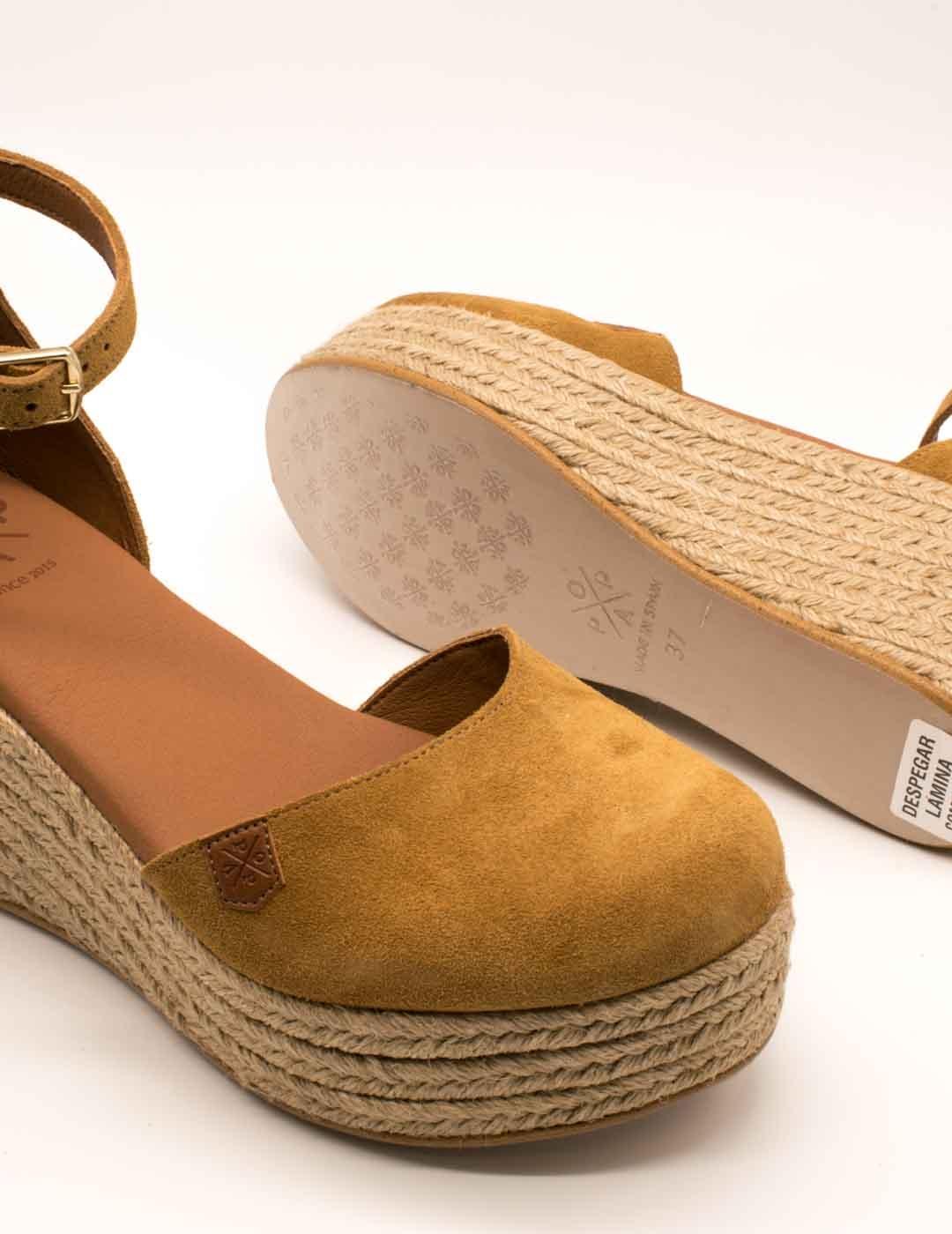 Esparto Popa Cantalar Serraje Cuero de Mujer