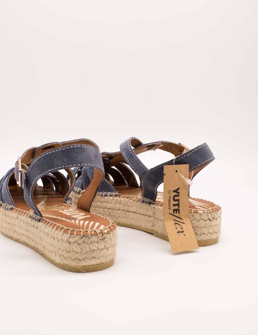 Esparto Viguera 2241 Vitelo Azul de Mujer