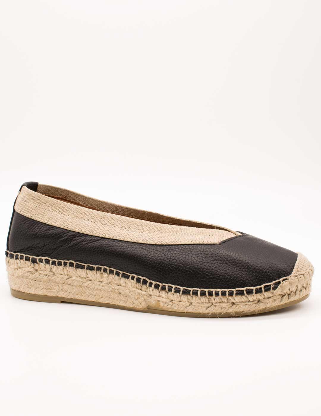 Alpargata Viguera 2225 Mars Negro de Mujer
