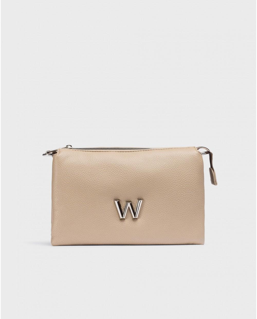 Bolso Wonders WB-52007 Combi Taupe