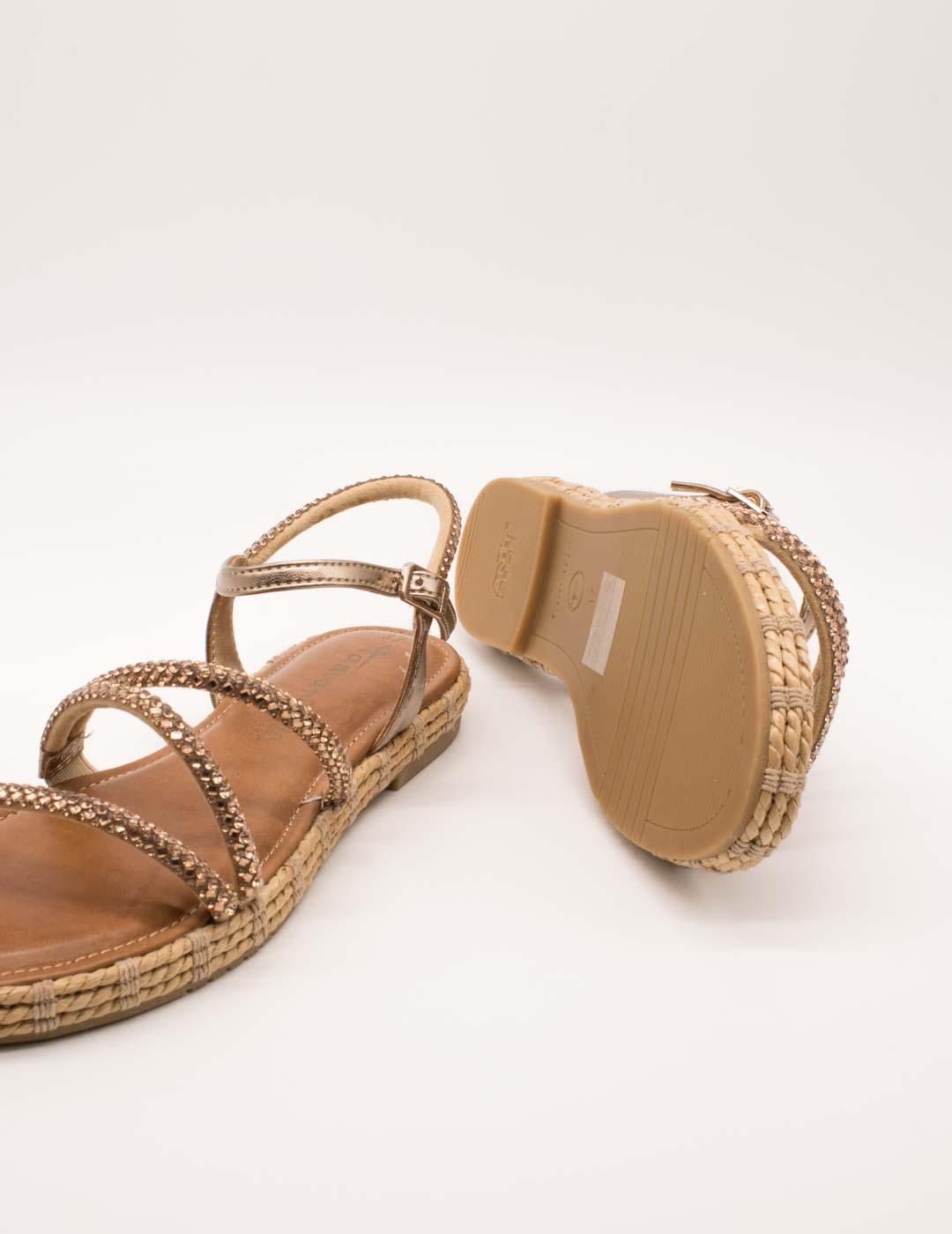 Sandalia Tamaris 28114-44-900 Bronce de Mujer