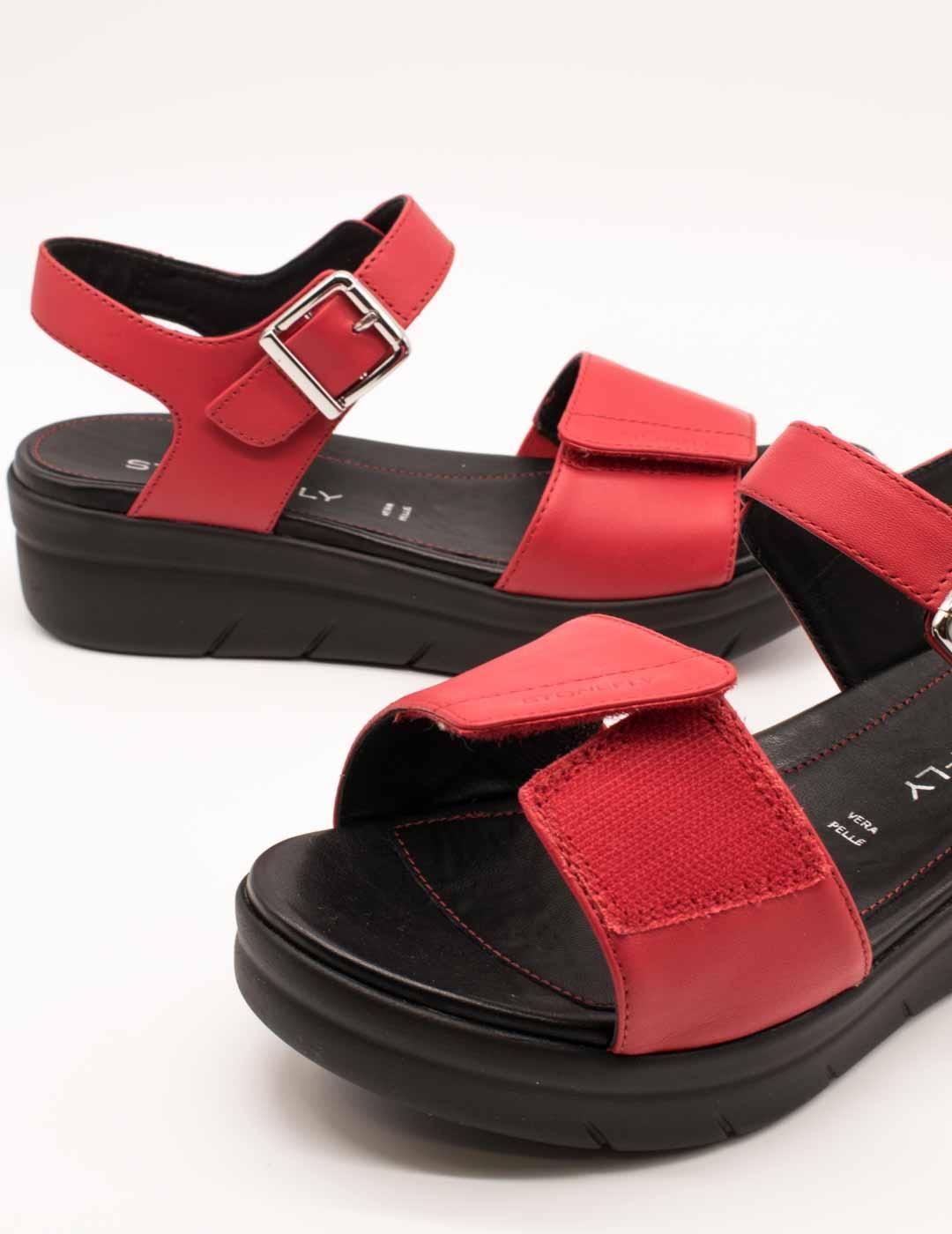 Sandalia Stonefly 110207-592 Aqua III Tango Red de Mujer