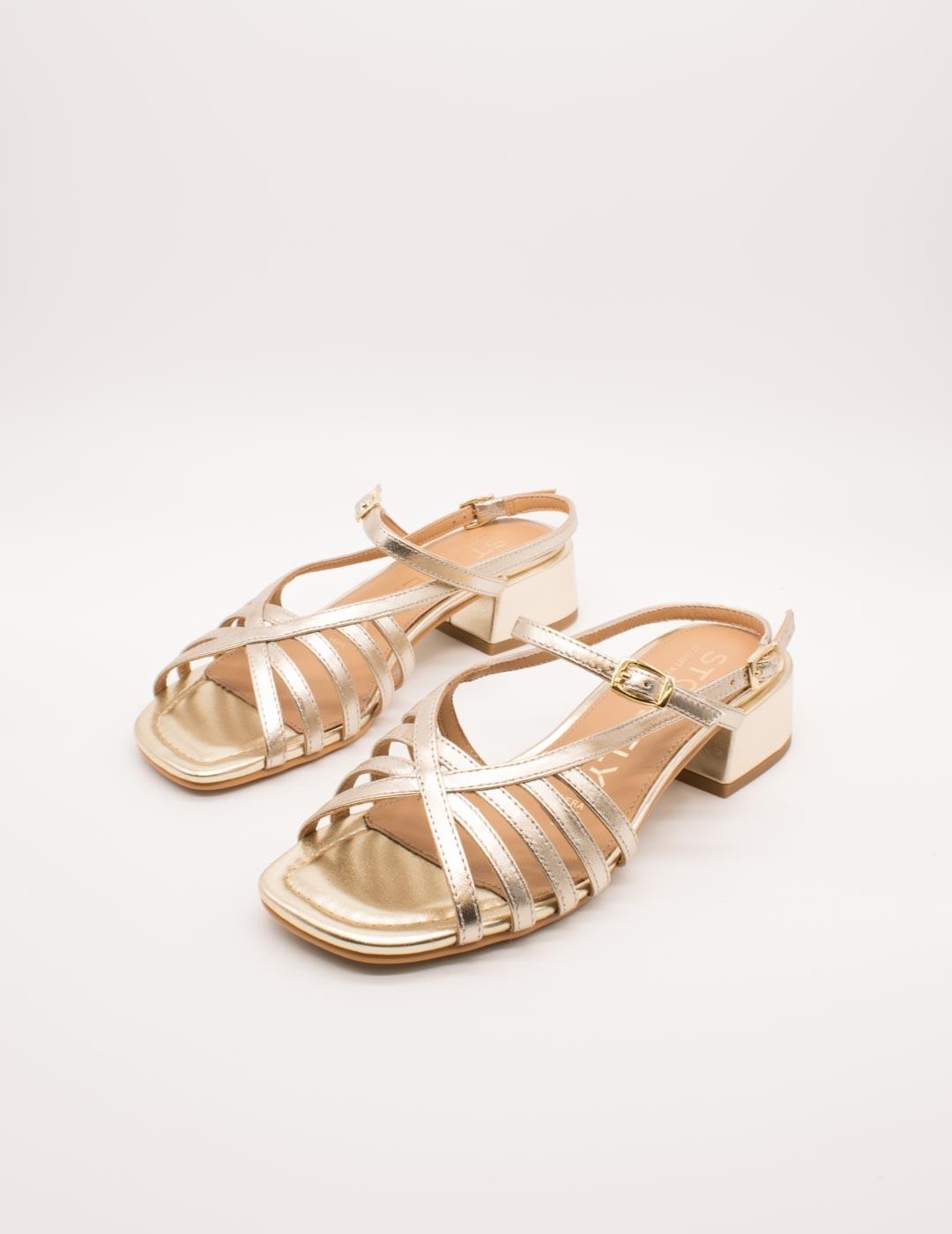 Sandalia Stonefly 222480-067 Kara 1 Metal Platino de Mujer