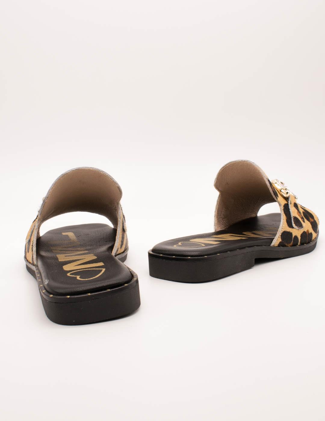 Sandalia Nival LIA01 Lia Leopardo de Mujer