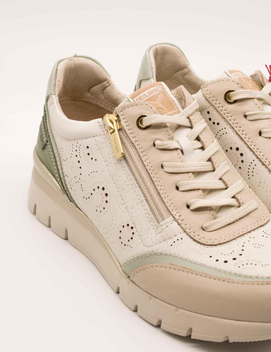 Deportivo Pikolinos W4R-6622C2 Cantabria Off White de Mujer