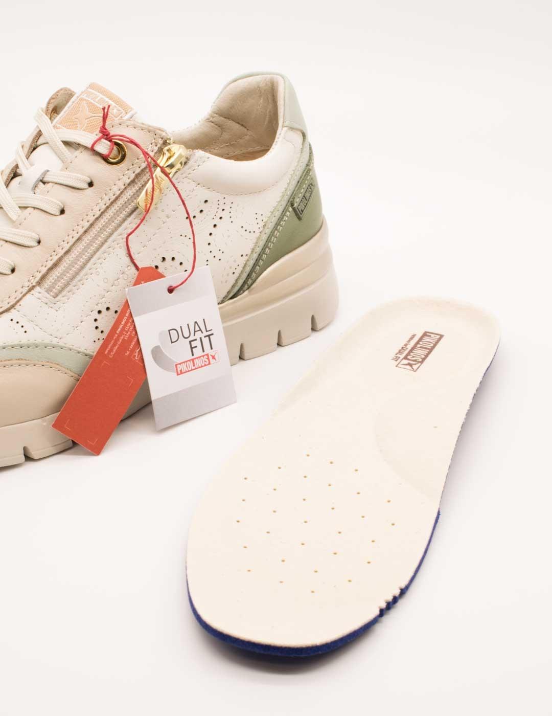 Deportivo Pikolinos W4R-6622C2 Cantabria Off White de Mujer