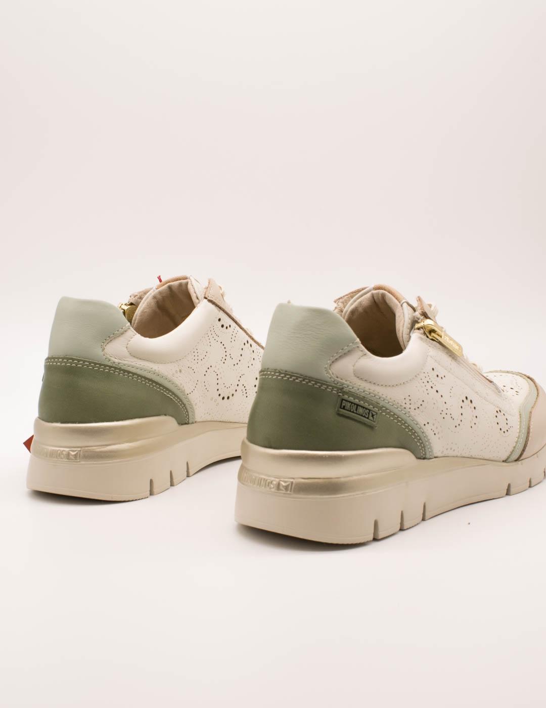 Deportivo Pikolinos W4R-6622C2 Cantabria Off White de Mujer