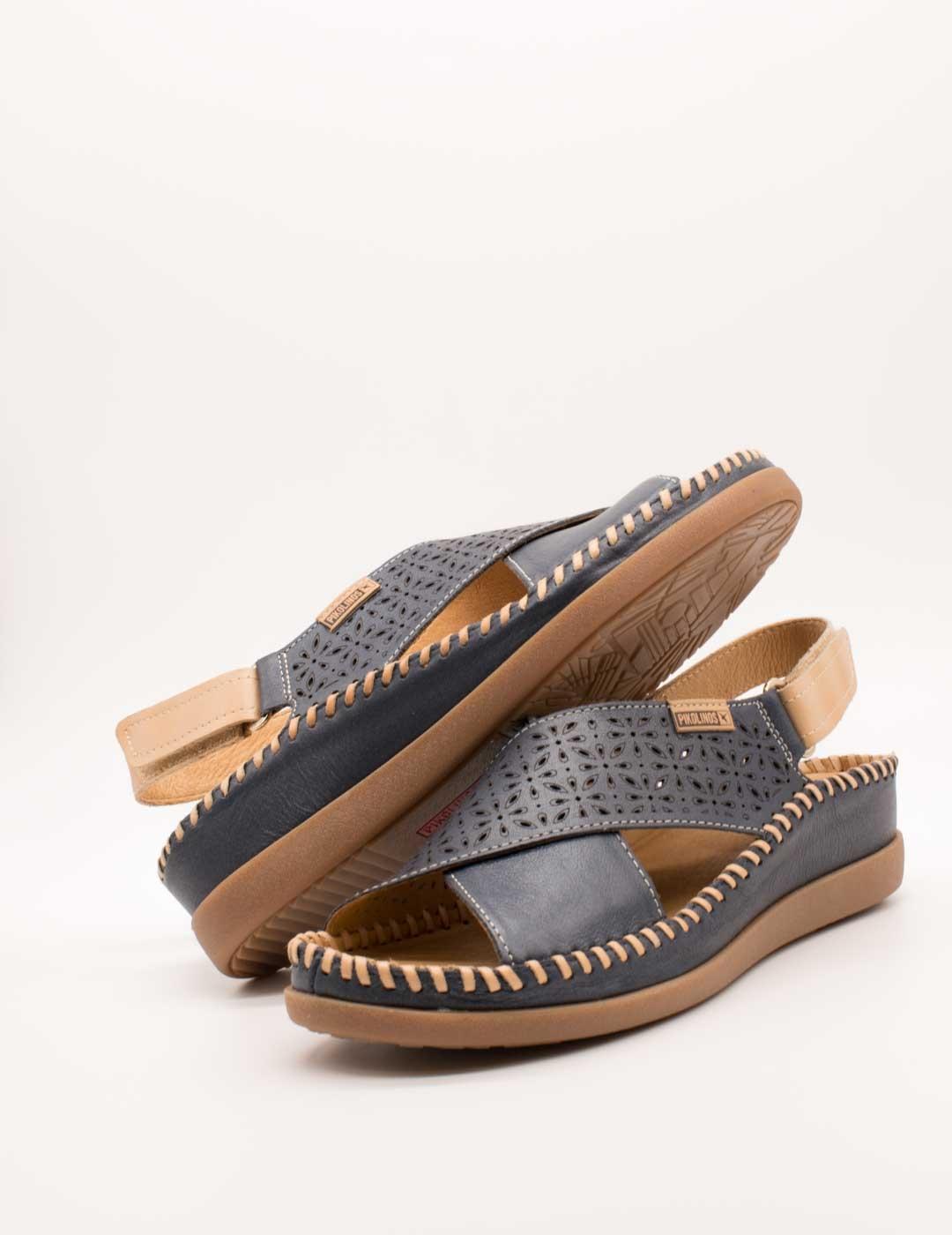 Sandalia Pikolinos W8K-0848CPC1 Cadaques Blue de Mujer