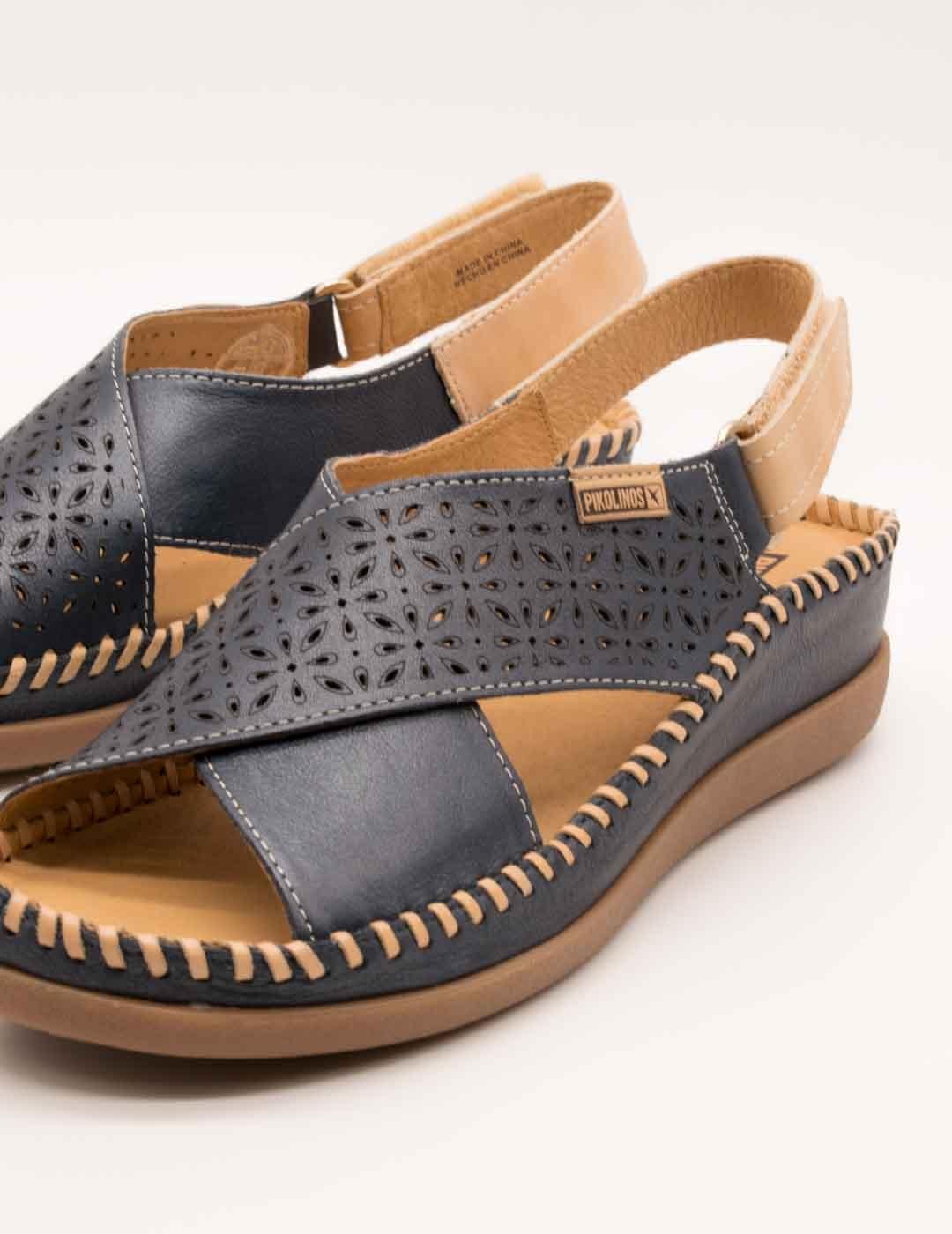 Sandalia Pikolinos W8K-0848CPC1 Cadaques Blue de Mujer