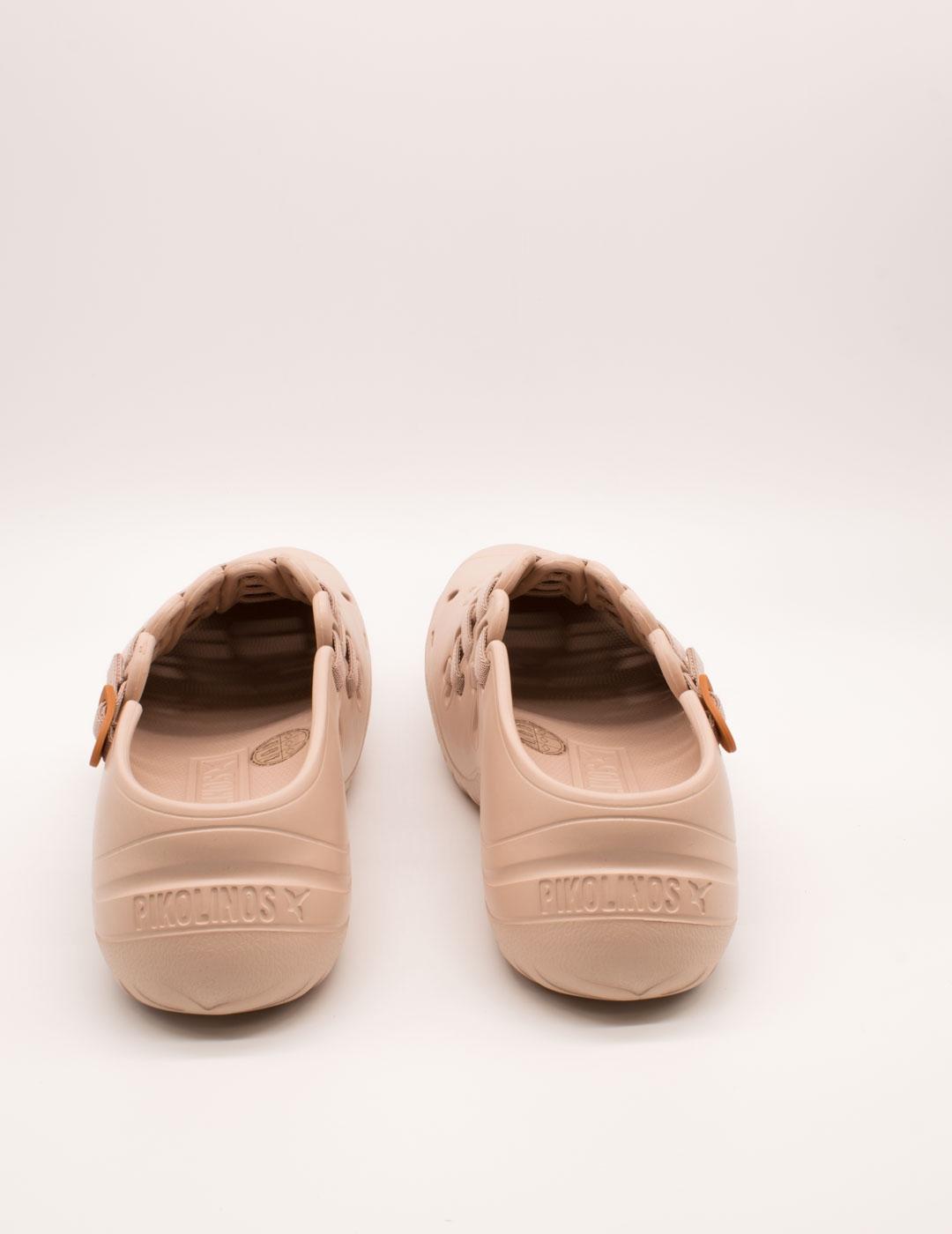 Zueco Pikolinos W8G-0520EL Romana Nude de Mujer