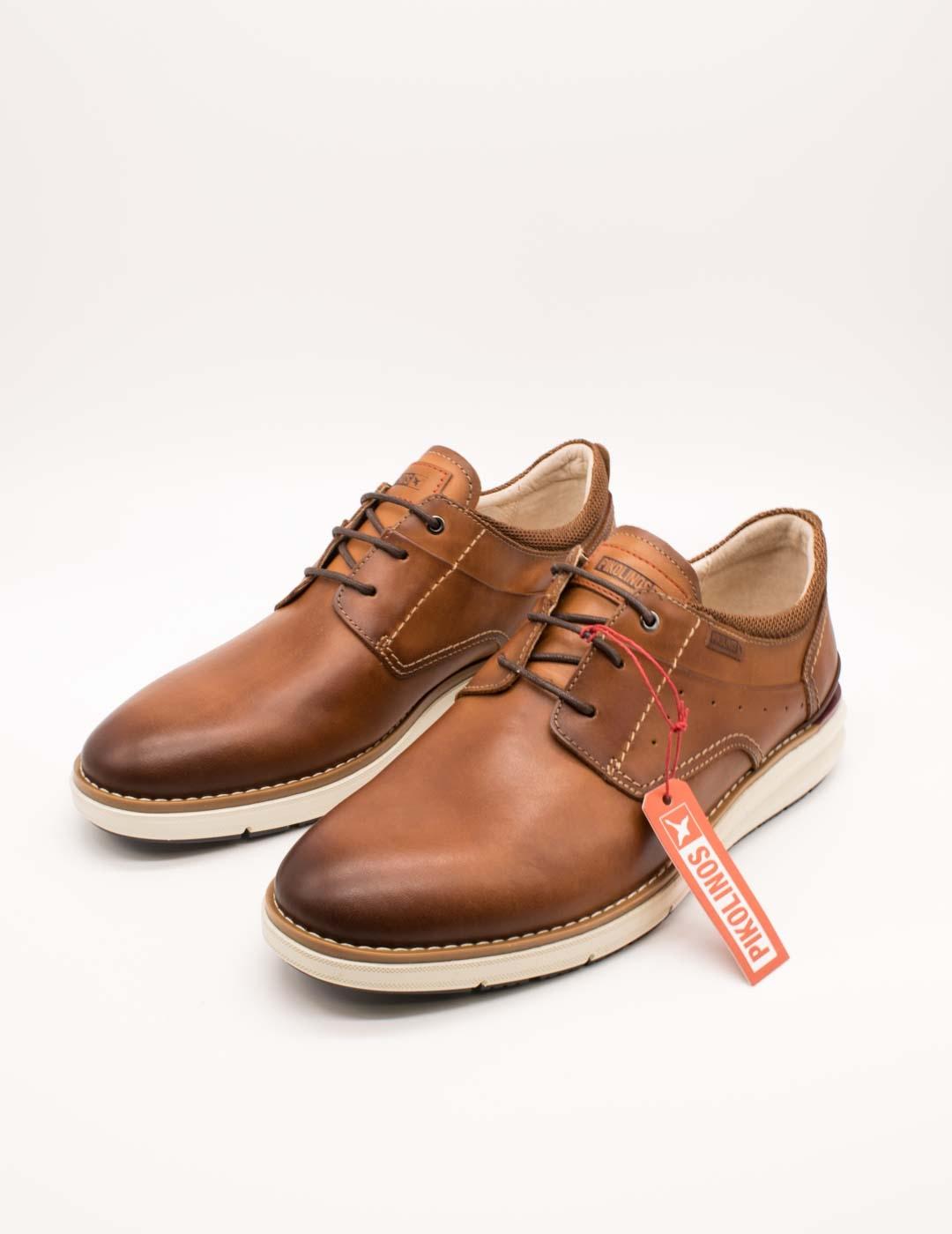 Zapato Pikolinos M1A-4276C1 Manacor Brandy de Hombre