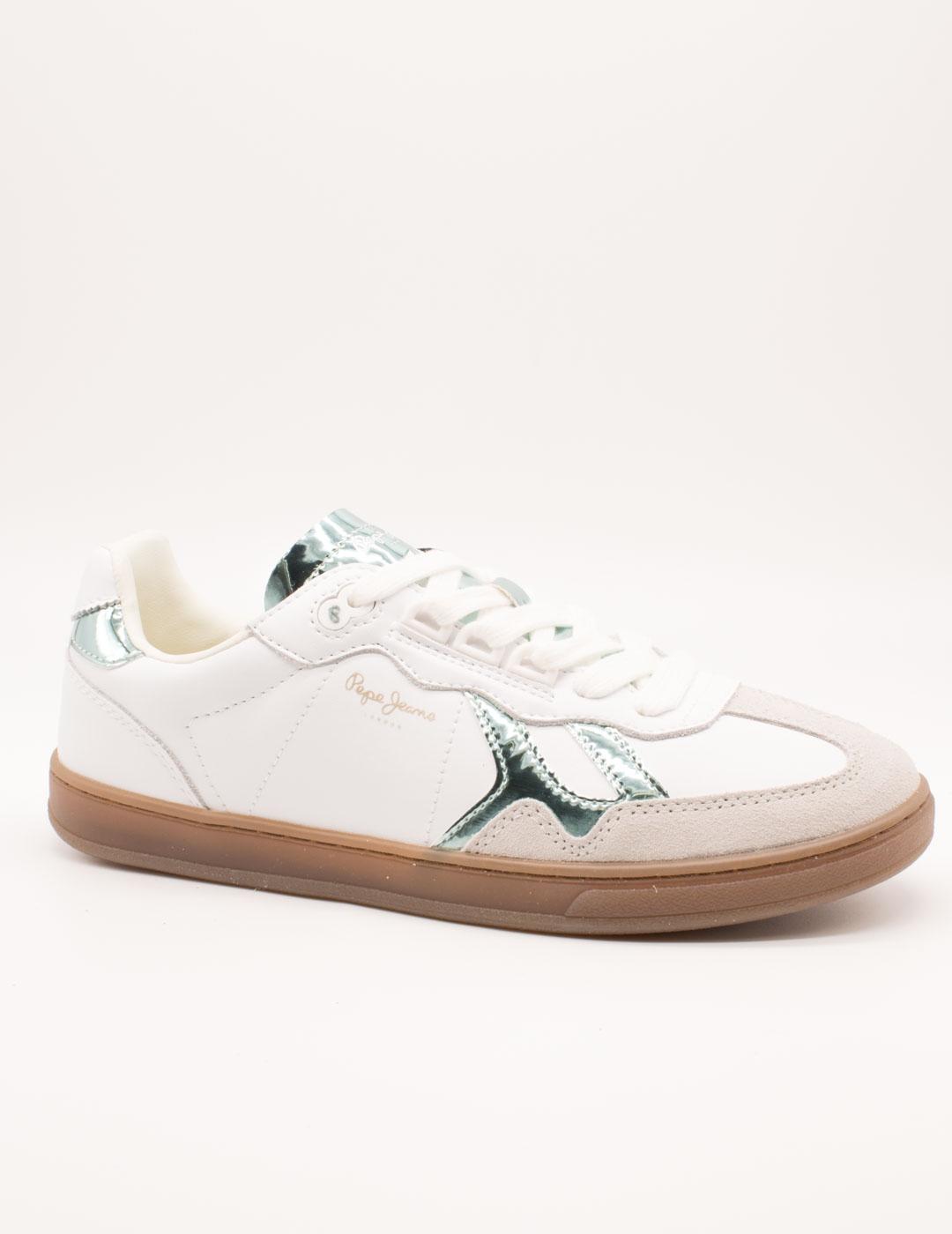 Deportivo Pepe Jeans PLS00037-800 Ball White de Mujer