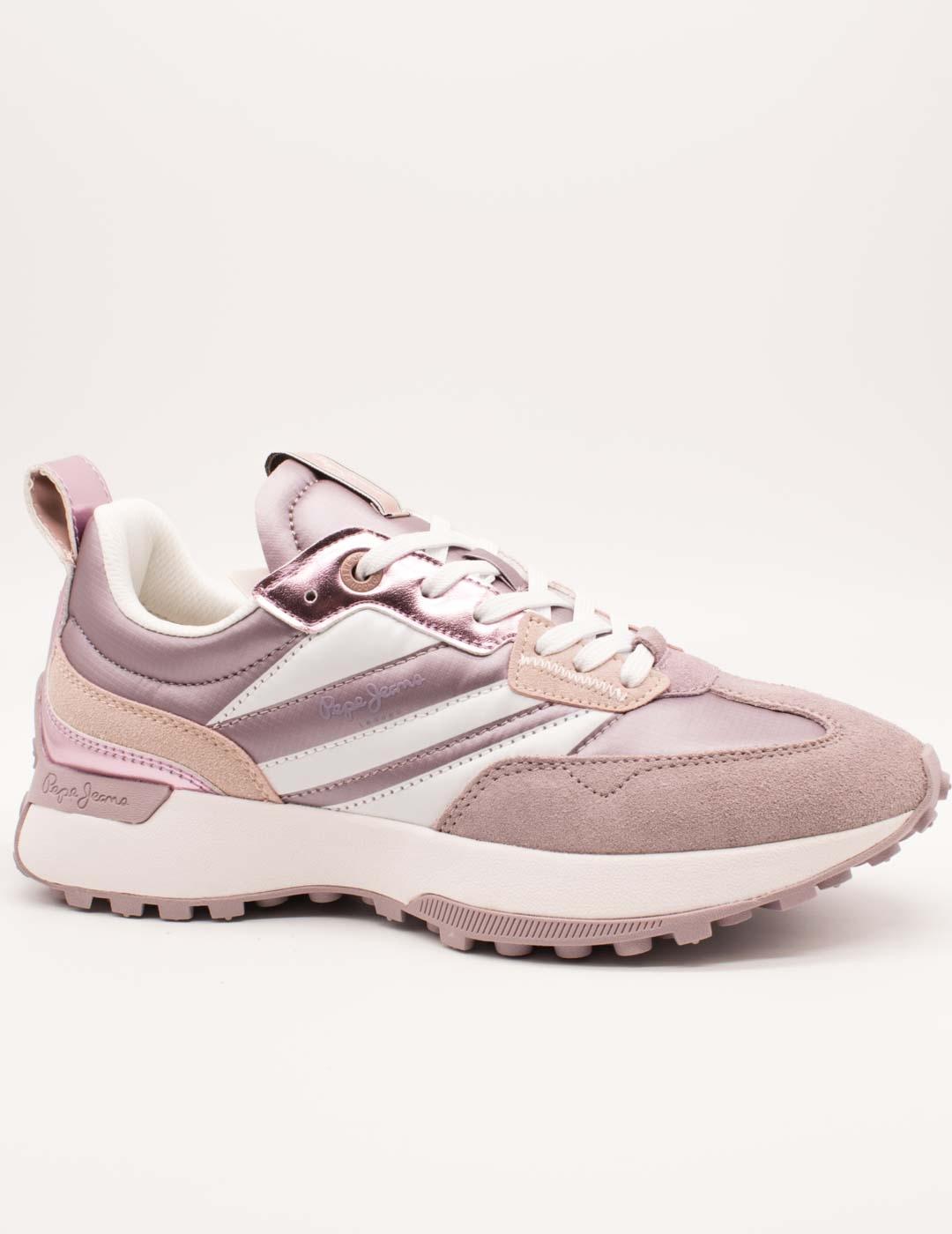 Deportivo Pepe Jeans PLS60045-321 Lucky Pale Lila de Mujer