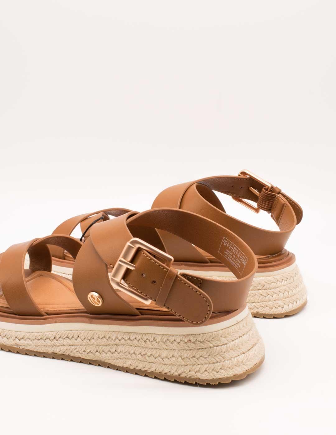 Sandalia Pepe Jeans PLS90692-877 Kate Nut Brown de Mujer