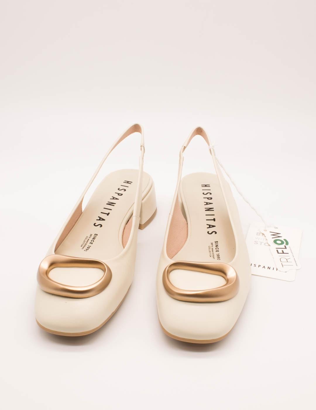 Zapato Hispanitas HV253993 Oporto Latte de Mujer