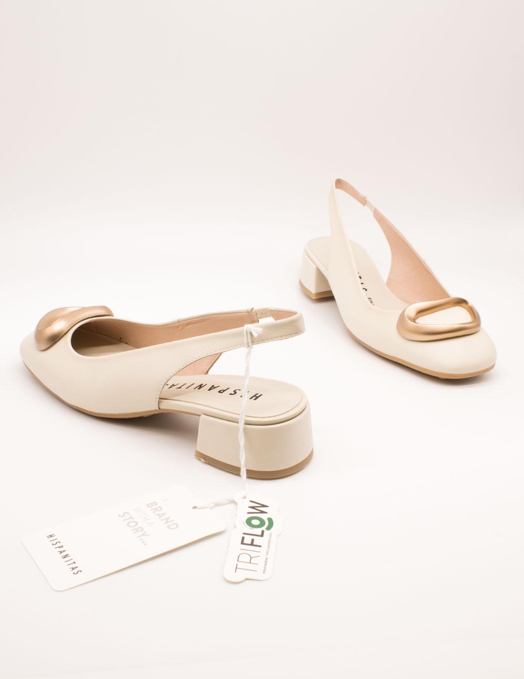 Zapato Hispanitas HV253993 Oporto Latte de Mujer