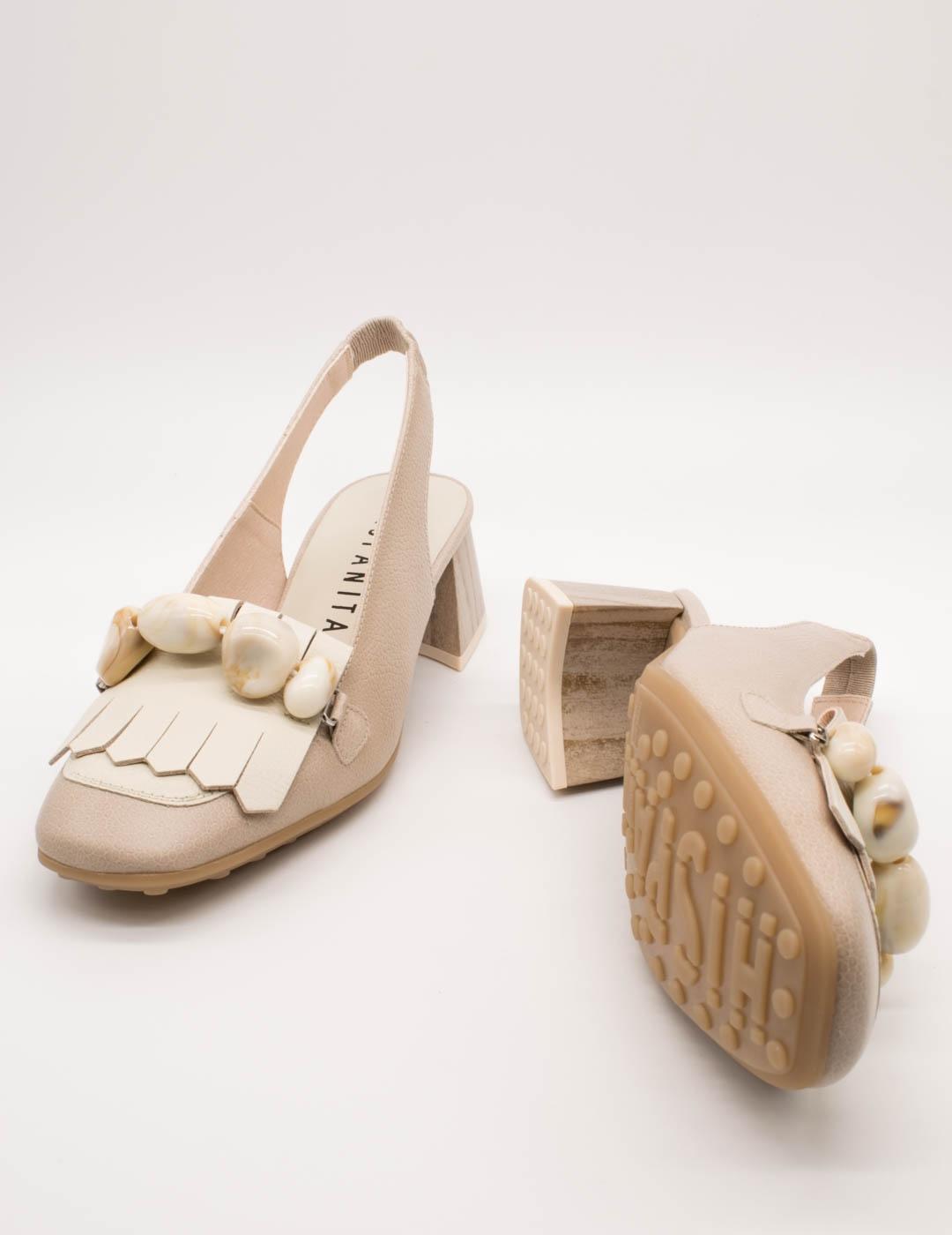 Zapato Hispanitas HV253945 Hanoi Taupe de Mujer