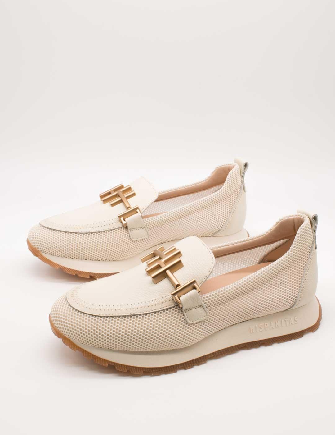 Zapato Hispanitas HV253919 Kansas Latte de Mujer