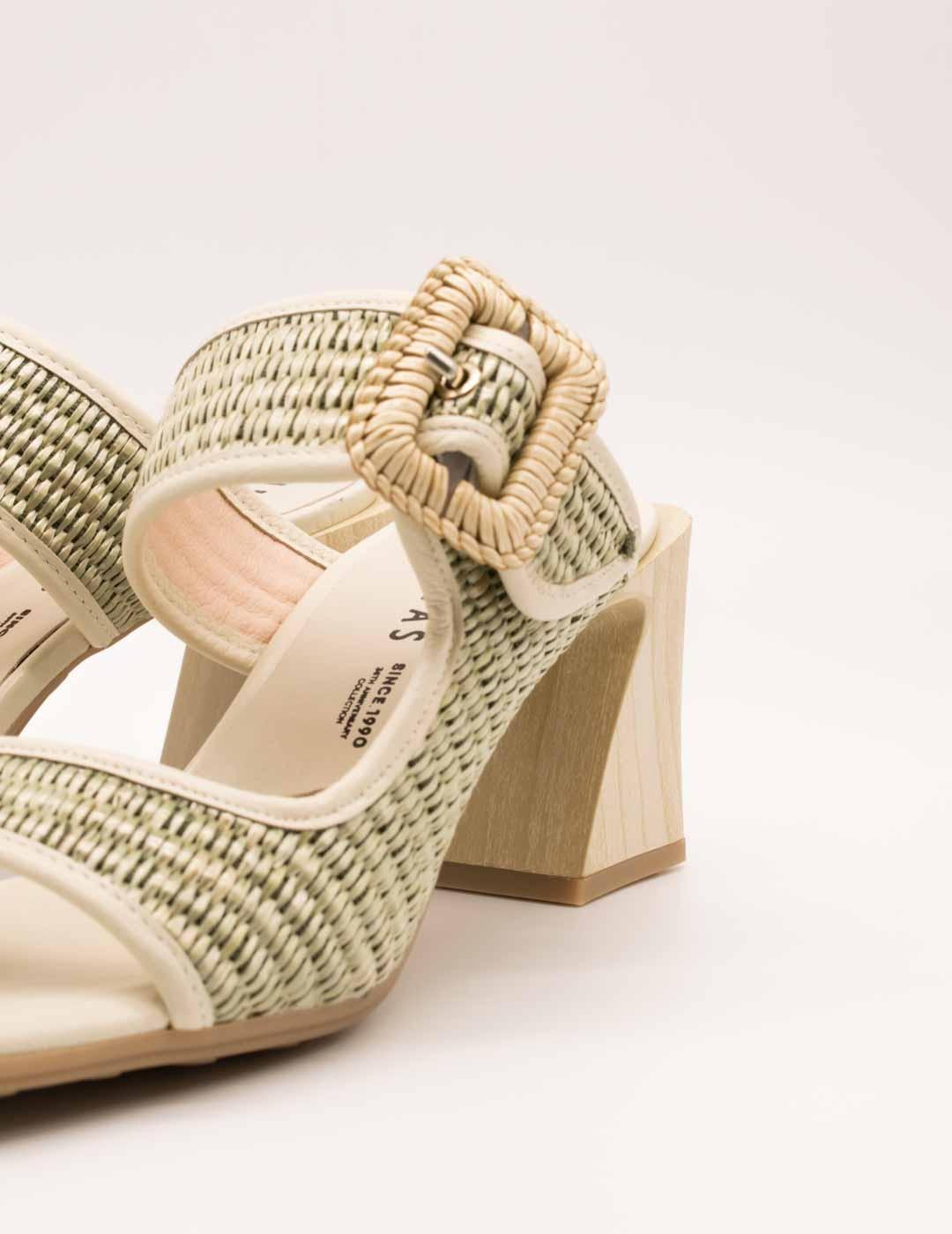 Sandalia Hispanitas HV254048 Miami Eucalipto de Mujer