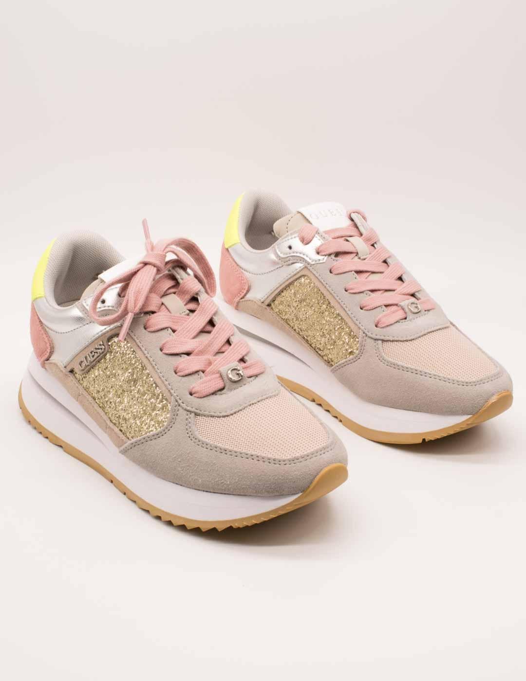 Deportivo Guess FLPE2G LEM12 Enerdy2 Pink Gold de Mujer
