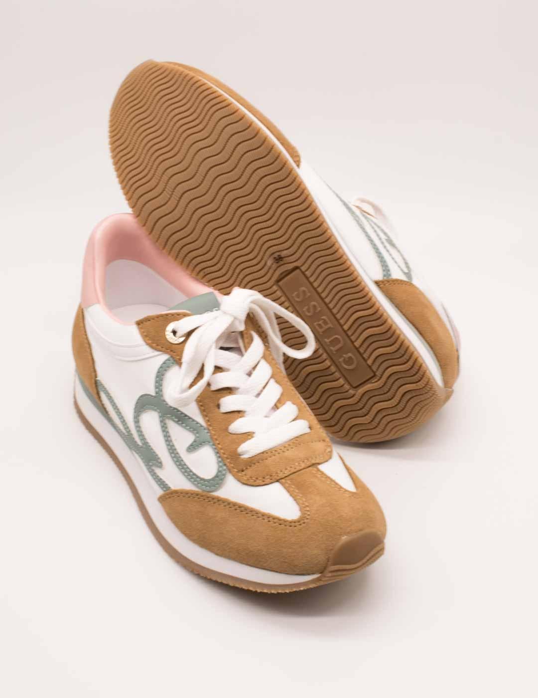 Deportivo Guess FLPSKR SUE12 SkRoll Pink de Mujer