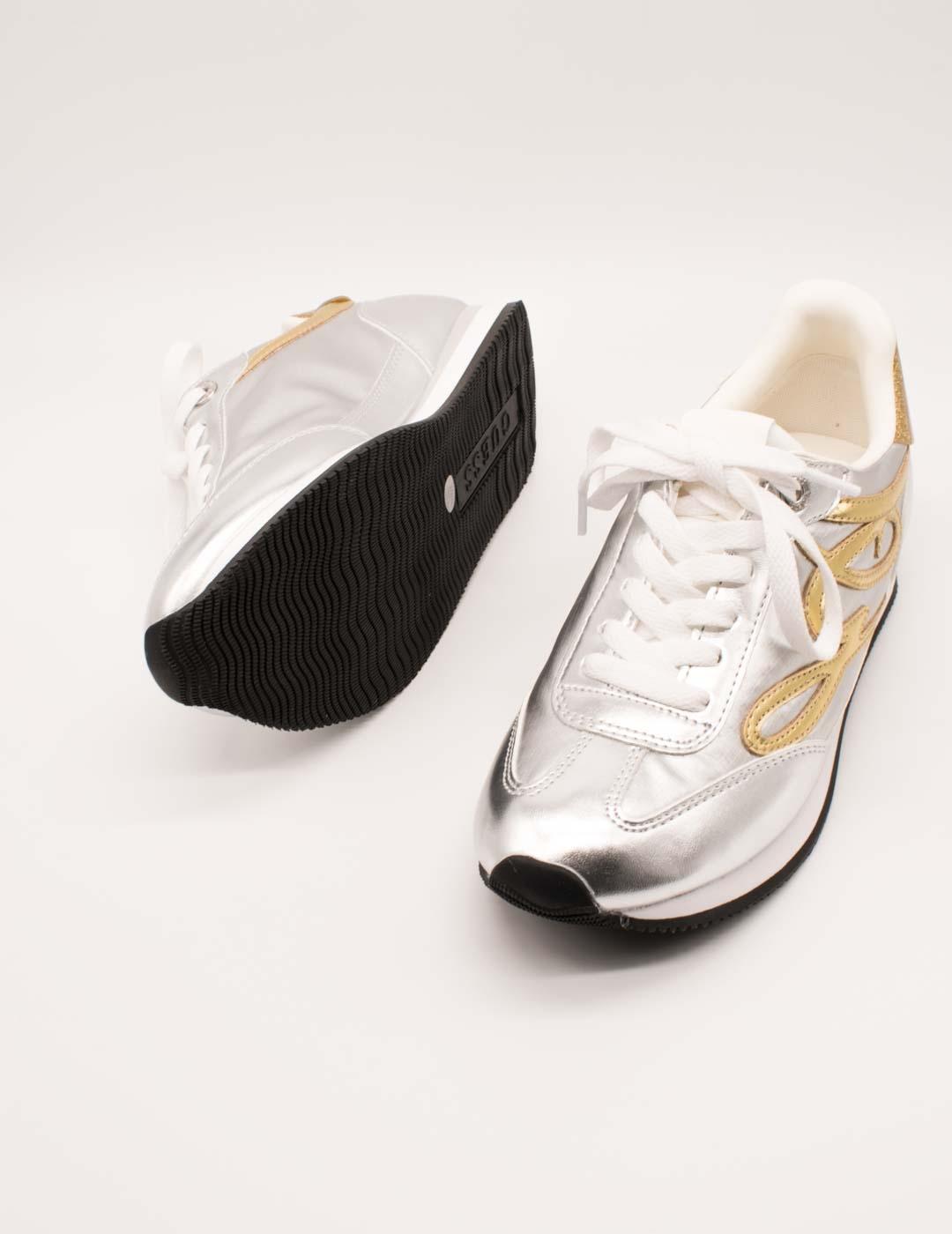 Deportivo Guess FLPSK2 ELE12 Skroll2 Silver dde Mujer