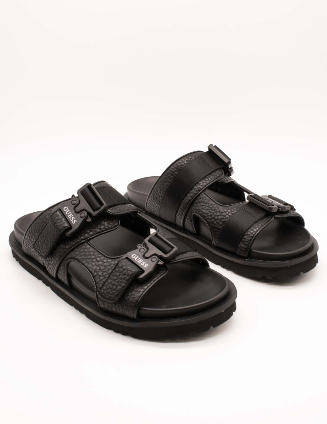 Sandalia Guess FMJBAH Bahamas Black de Hombre