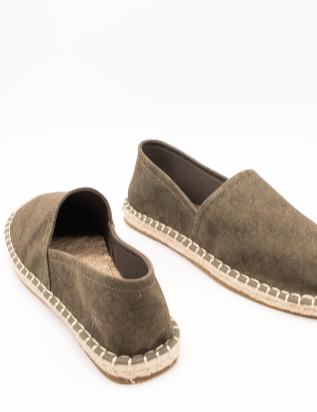 Alpargata Guess FMJELC FAB14 Elche Green de Hombre