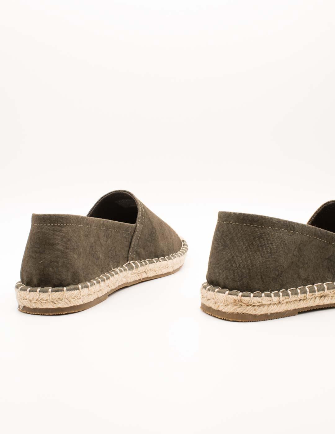 Alpargata Guess FMJELC FAB14 Elche Green de Hombre