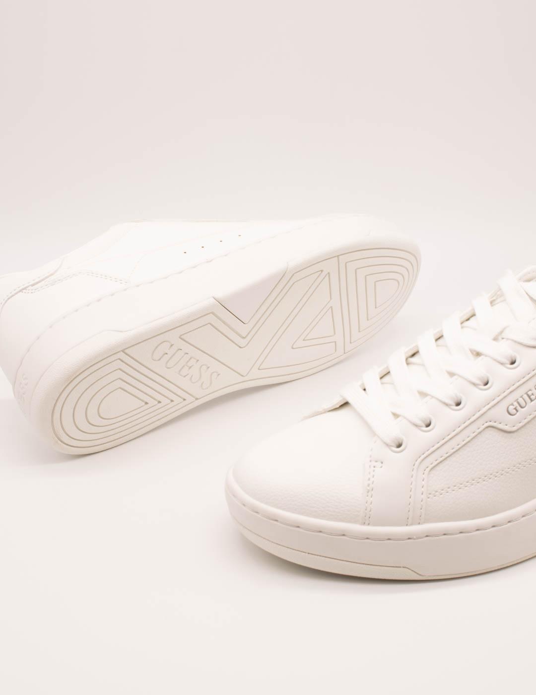 Deportivo Guess FMJVIC PEL12 Vinci White de Hombre