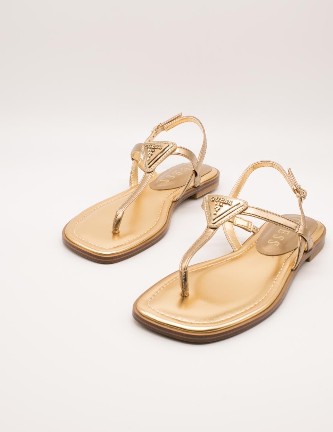 Sandalia Guess FLJRA4 Rainey4 Bronze de Mujer