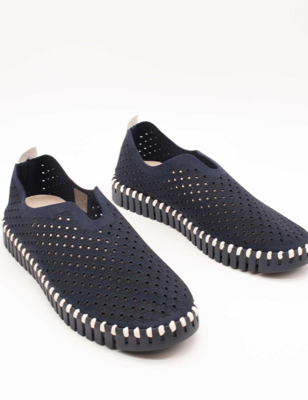 Deportivo Ilse Jacobsen TULIP3977-660660 Dark Indigo de Mujer