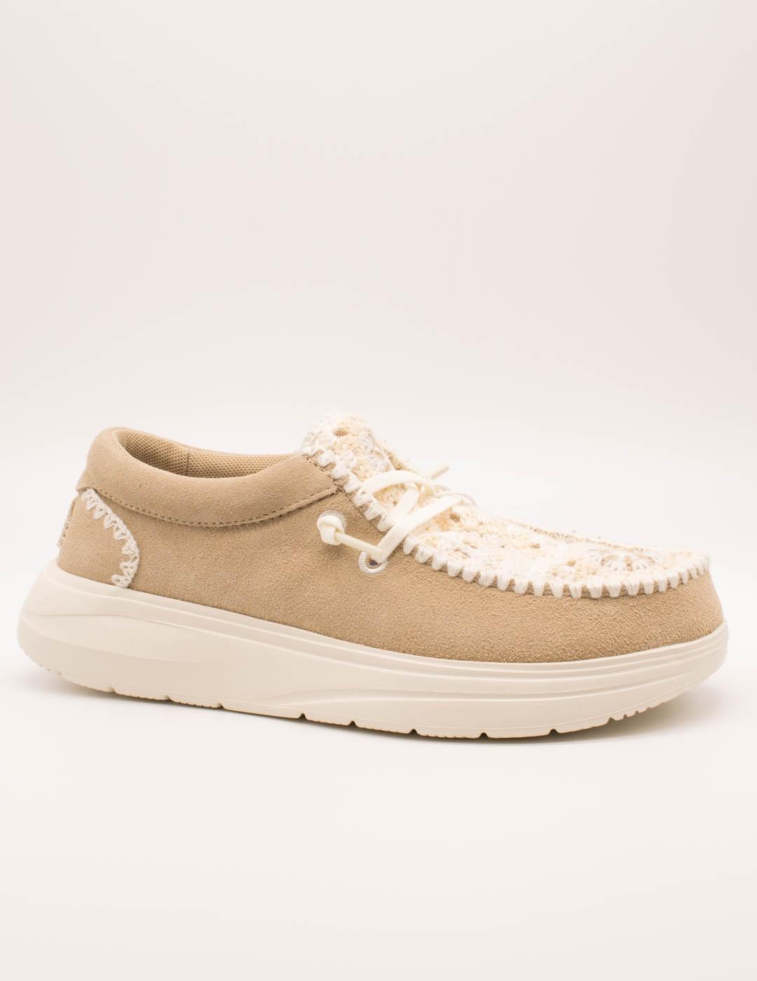 Zapato Hey Dude HD43108-0MD Wendy Irish Cream de Mujer