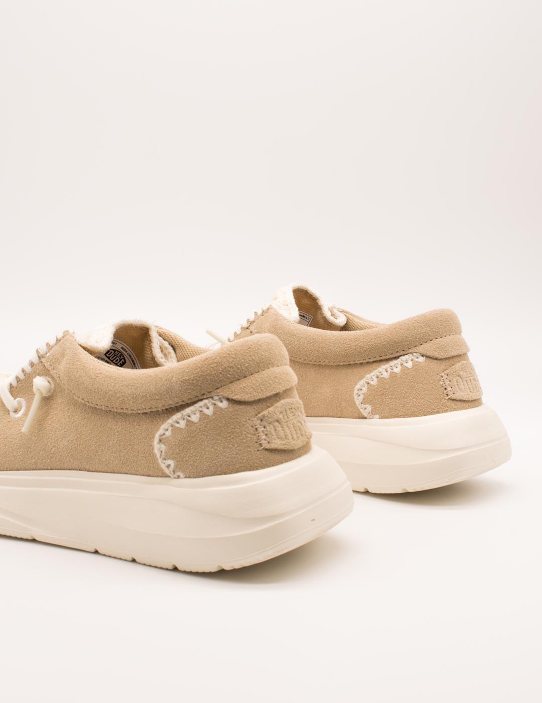 Zapato Hey Dude HD43108-0MD Wendy Irish Cream de Mujer