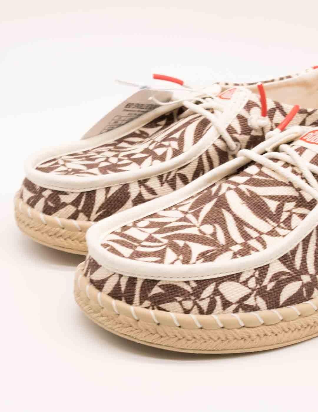 Zapato Hey Dude HD43179-2IA Wendy Downtown Brown de Mujer