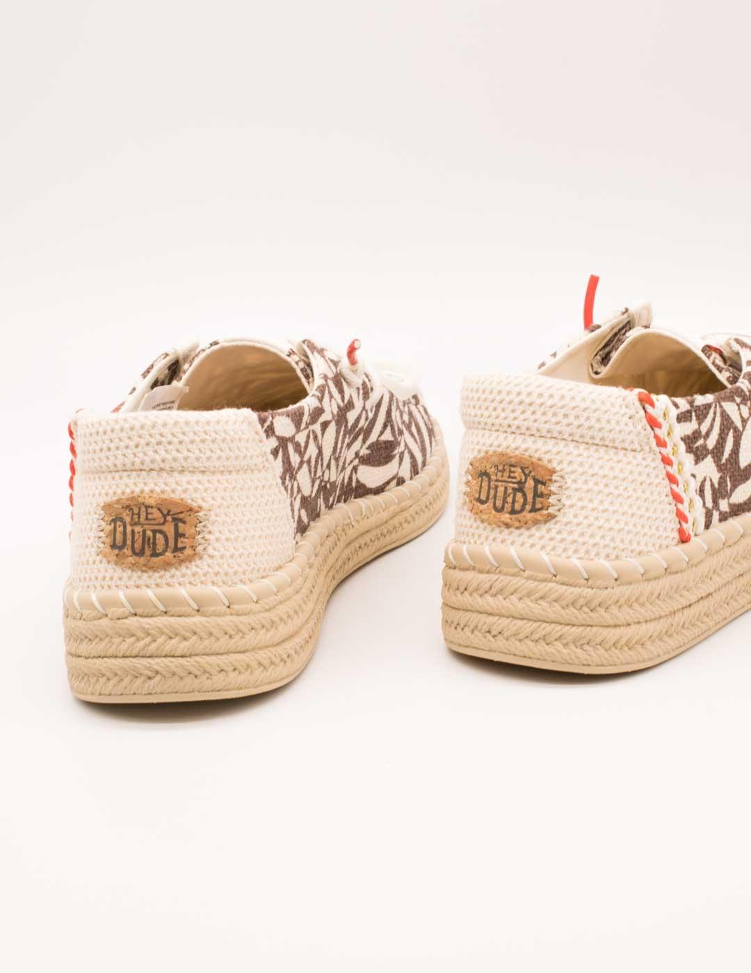 Zapato Hey Dude HD43179-2IA Wendy Downtown Brown de Mujer