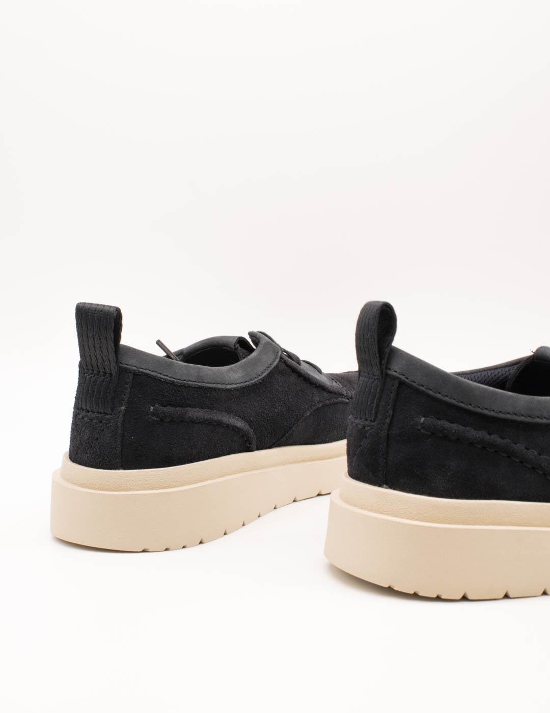 Zapato Clarks 26180866 Polden Moc Navy Suede de Hombre