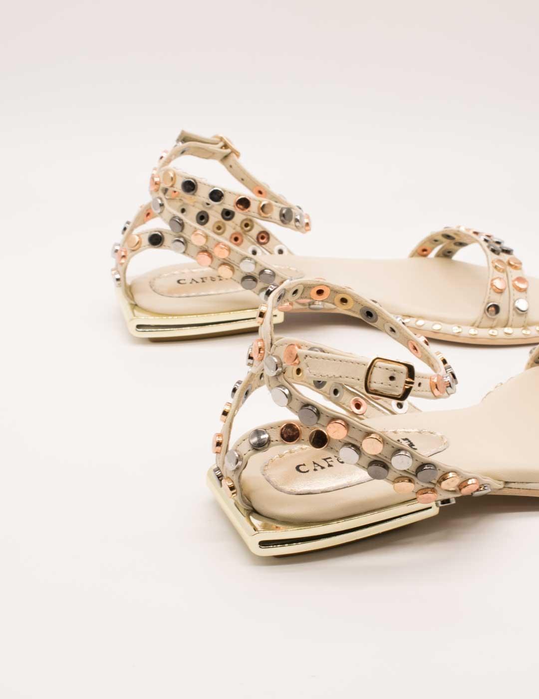 Sandalia Cafenoir C1GF2101 Osso de Mujer