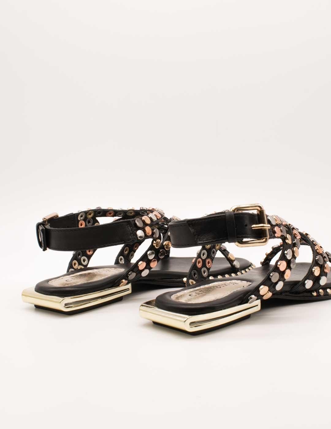 Sandalia Cafenoir C1GF2102 Negro de Mujer