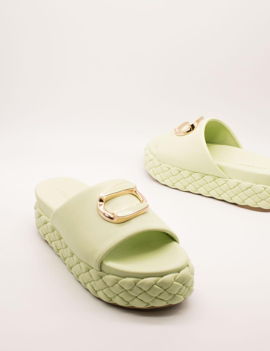 Sandalia Cafenoir C1HH9111 Salvia de Mujer