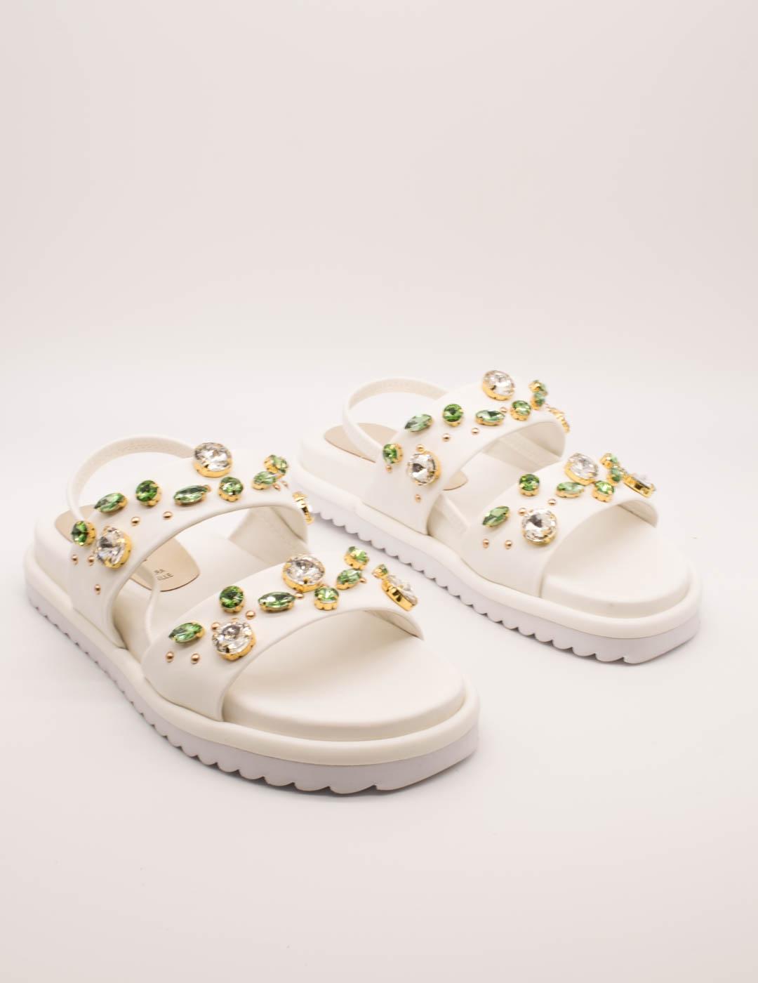 Sandalia Cafenoir C1GD9102 Bianco de Mujer