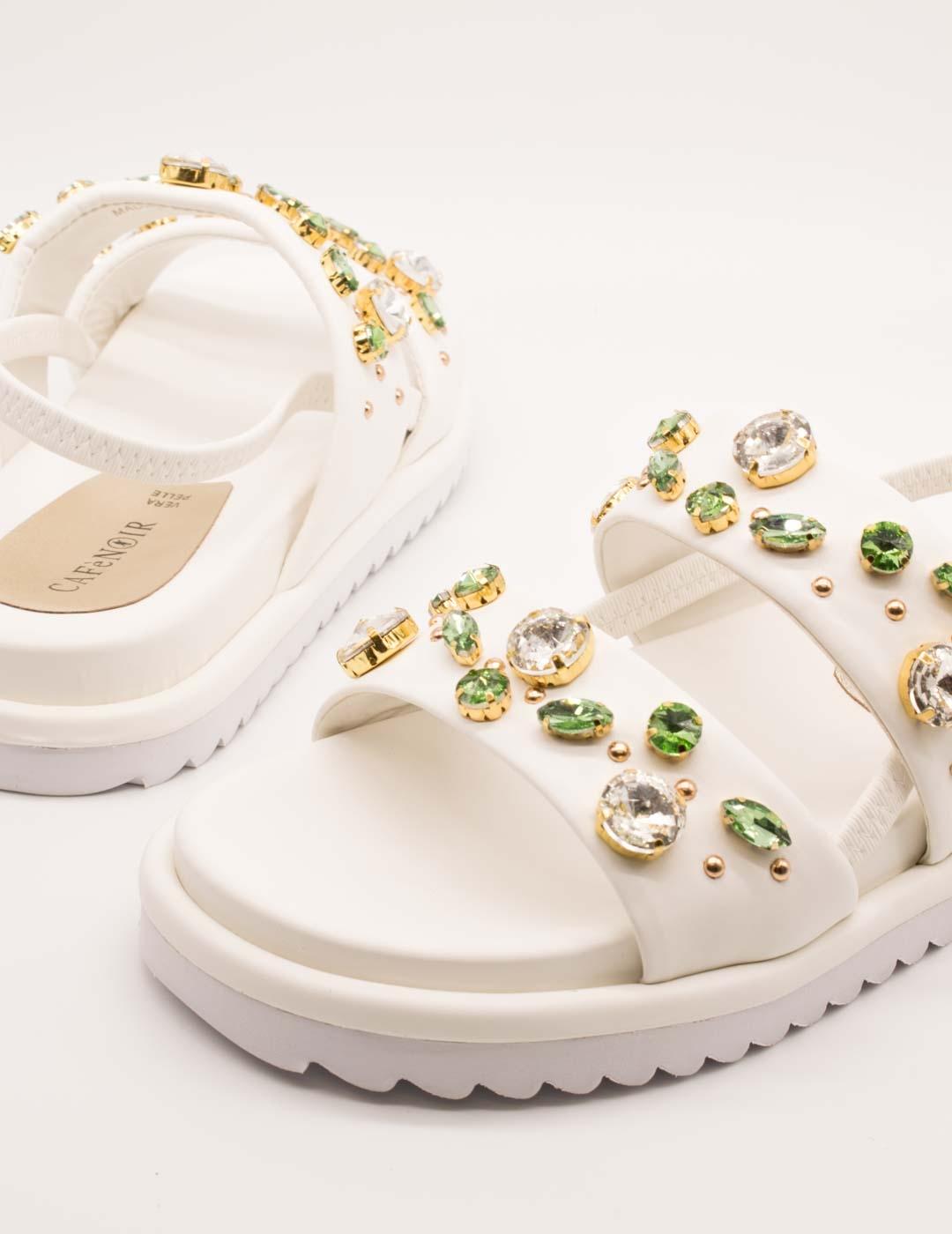 Sandalia Cafenoir C1GD9102 Bianco de Mujer