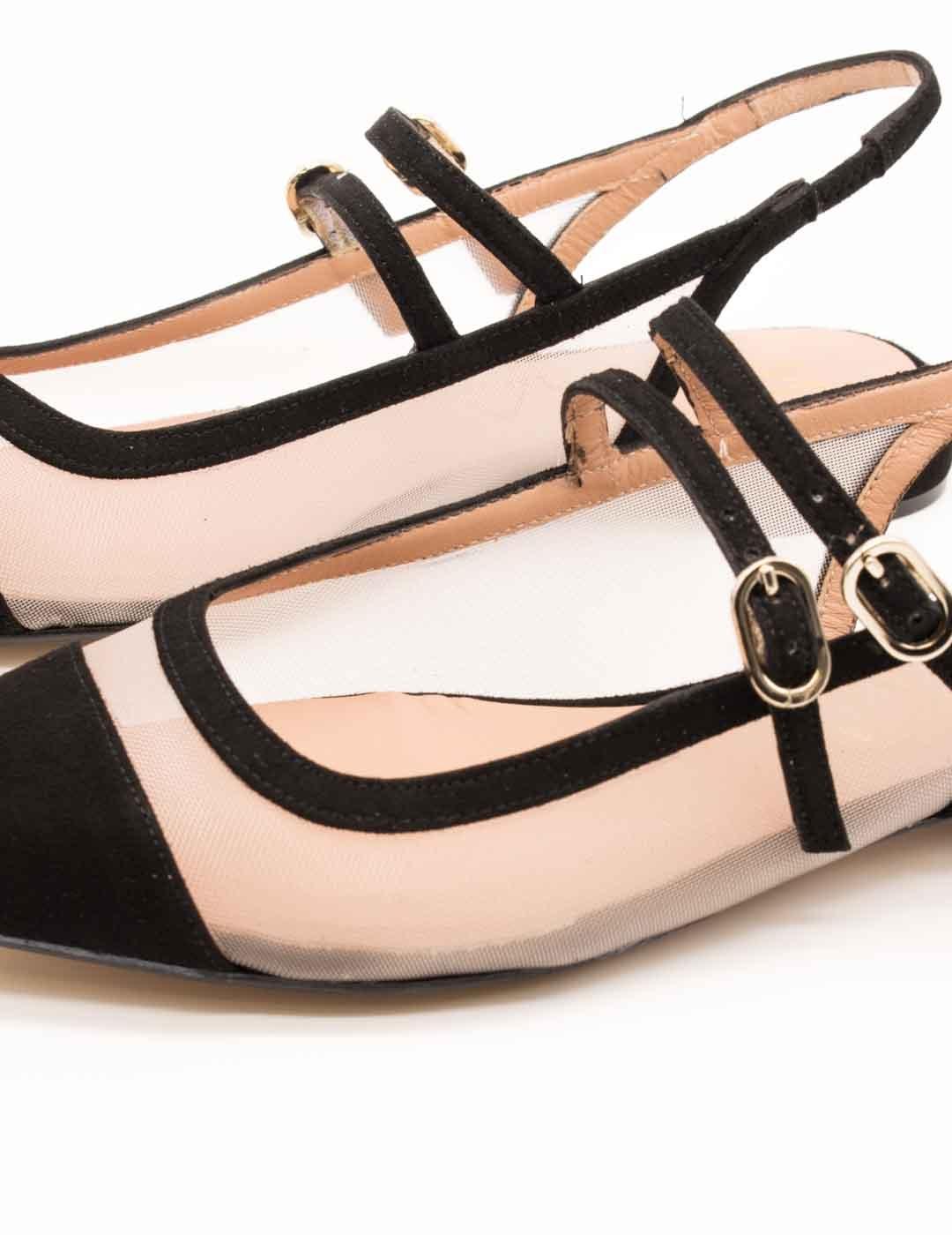 Zapato Miuxa Zartelo Negro de Mujer